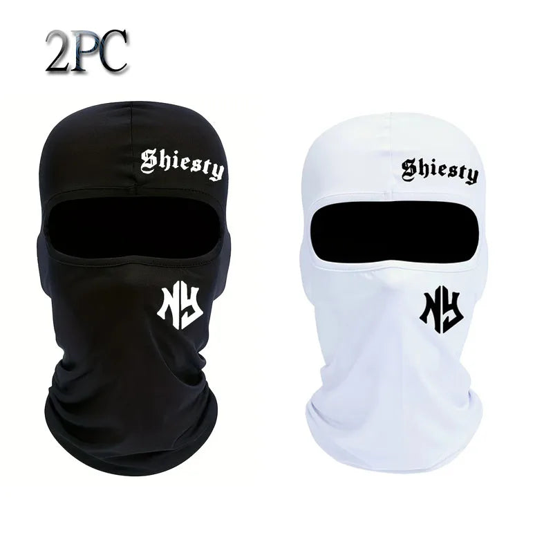 Unisex UV Protection Cooling Balaclava Face Mask  1pc/2pc/3pcs 100% Polyester Woven Neck Gaiter, Summer Scarf for Motorcycle