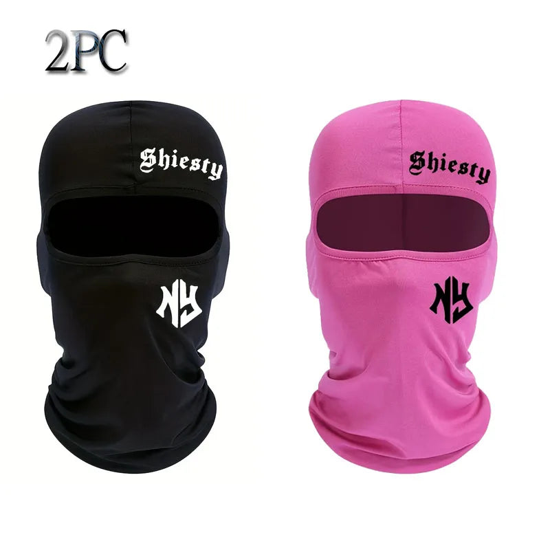 Unisex UV Protection Cooling Balaclava Face Mask  1pc/2pc/3pcs 100% Polyester Woven Neck Gaiter, Summer Scarf for Motorcycle