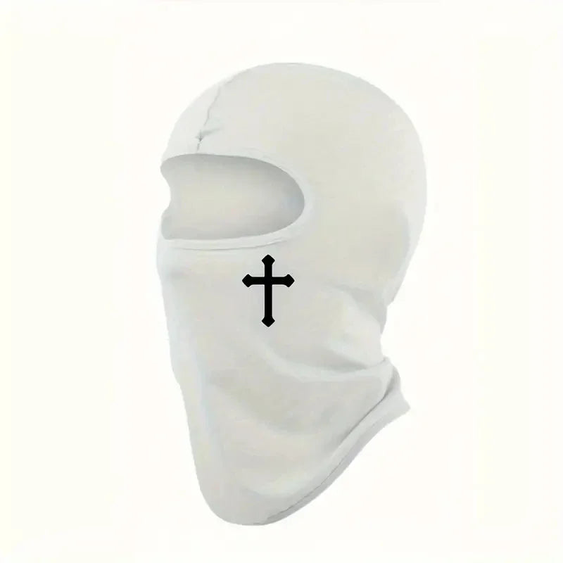 Universal Breathable Motorcycle Balaclava  Face Shield , UV Resistant, Windproof, and Unisex Outdoor Bicycle Helmet Lining