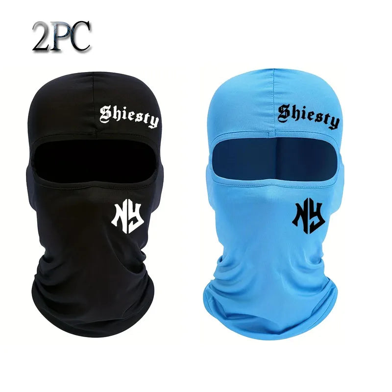 Unisex UV Protection Cooling Balaclava Face Mask  1pc/2pc/3pcs 100% Polyester Woven Neck Gaiter, Summer Scarf for Motorcycle