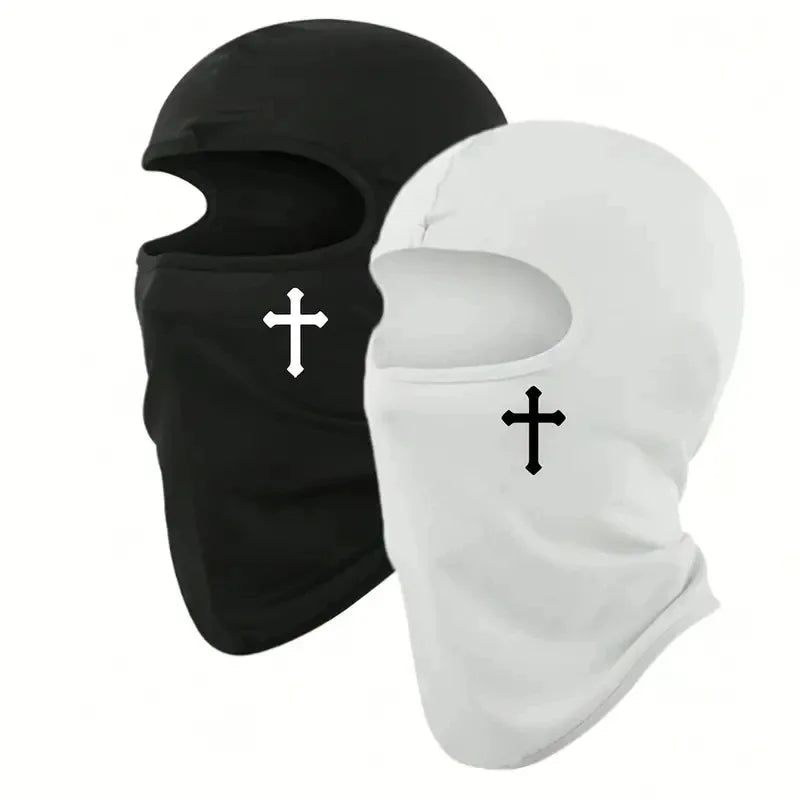 Universal Breathable Motorcycle Balaclava  Face Shield , UV Resistant, Windproof, and Unisex Outdoor Bicycle Helmet Lining